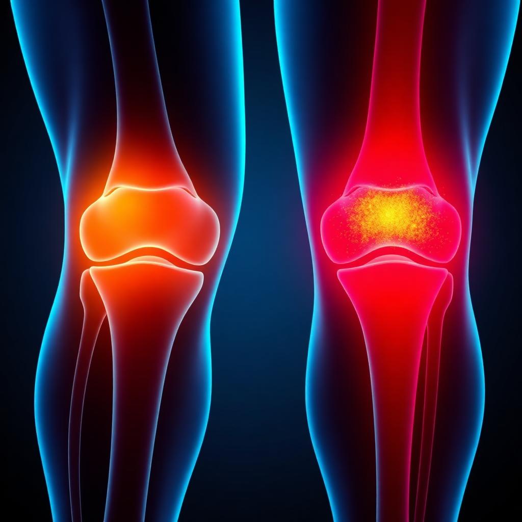 Comparison of heat therapy and red infrared light therapy penetrating knee joint tissue layers