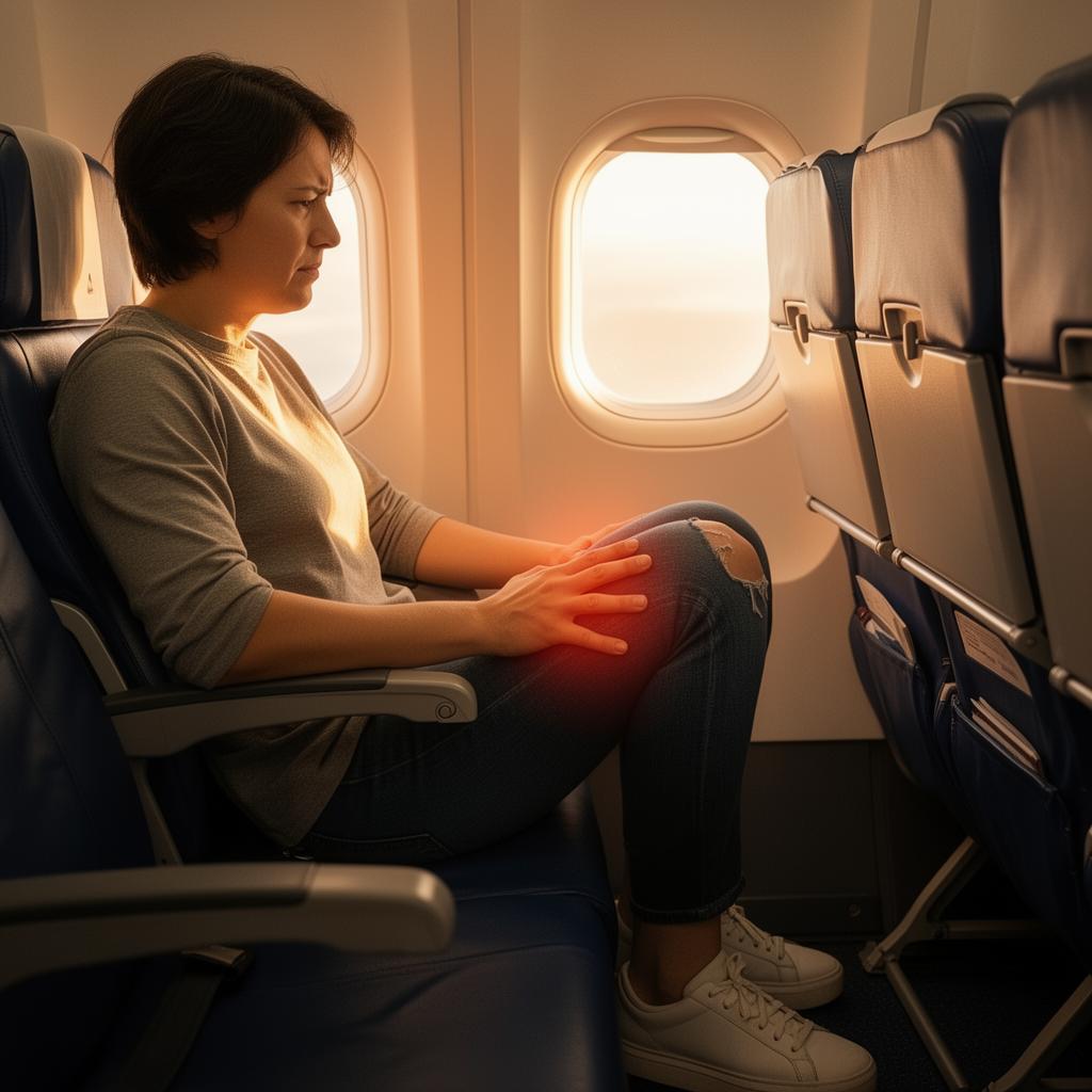 Knee Pain After Flying or a Long Flight: Causes and Tips