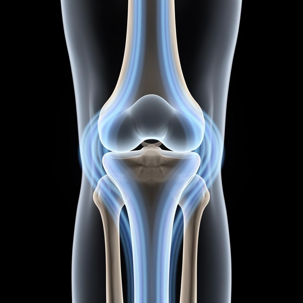 Patella tracking illustration showing kneecap alignment during movement