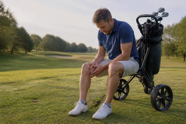 Golf Knee Pain: Lead Knee, Trail Knee, and Walking the Course