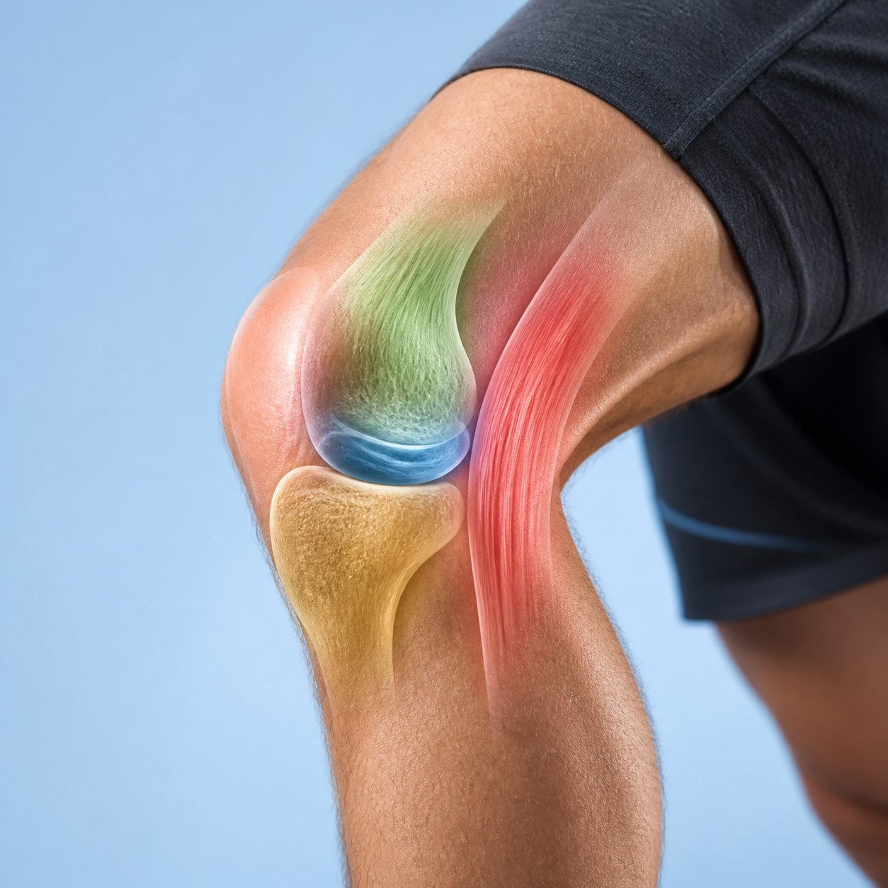 Knee Injury Symptom Chart: Ligament, Meniscus, Tendon, and Bone Patterns