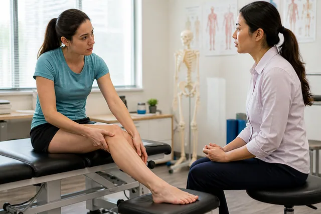 Knee Pain After an Ankle Sprain: Injury or Changed Walking?