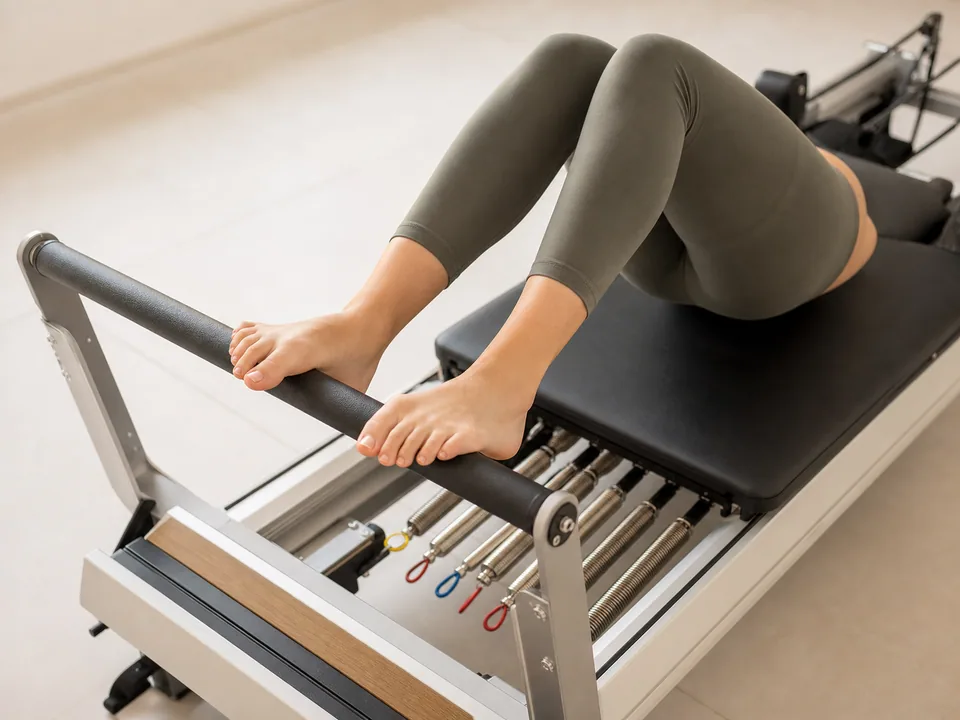 Reformer Pilates With Knee Pain: Springs, Footbar, and Modifications
